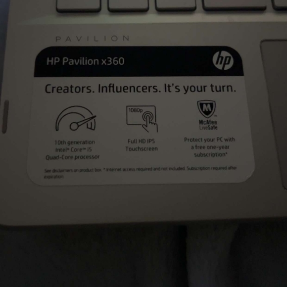 HP Pavilion x360 Laptop (Grey) - Picture 2 of 2